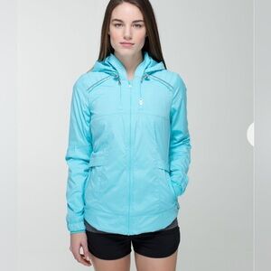 Lululemon Spring Forward Jacket Angel Blue 10